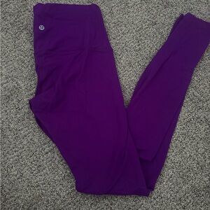 Lululemon Purple Leggings